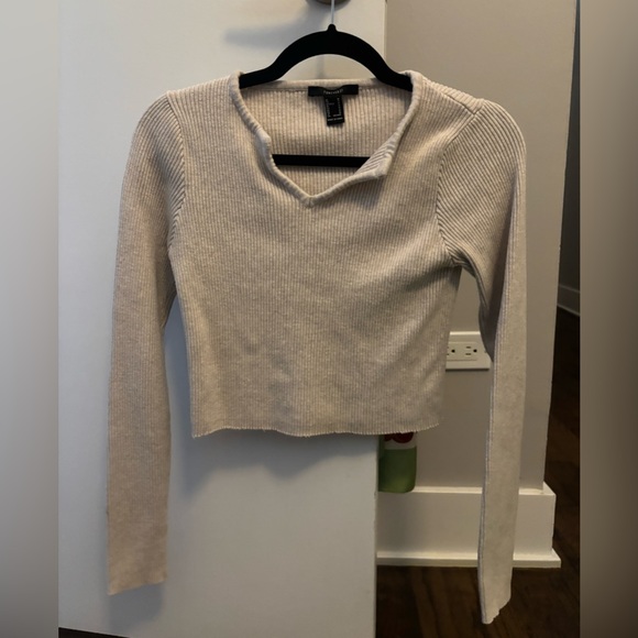 Forever 21 Ribbed Long Sleeve Sweater - Picture 1 of 4